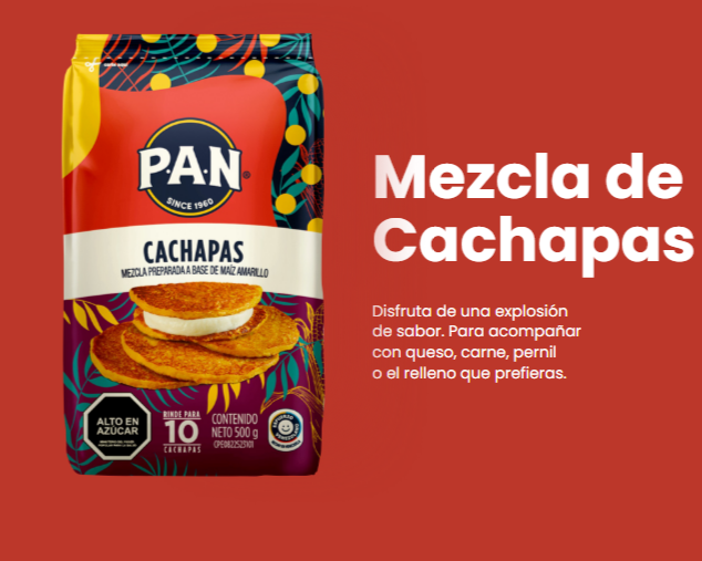 PAN MEZCLA PARA CACHAPAS 500GRx12UN
