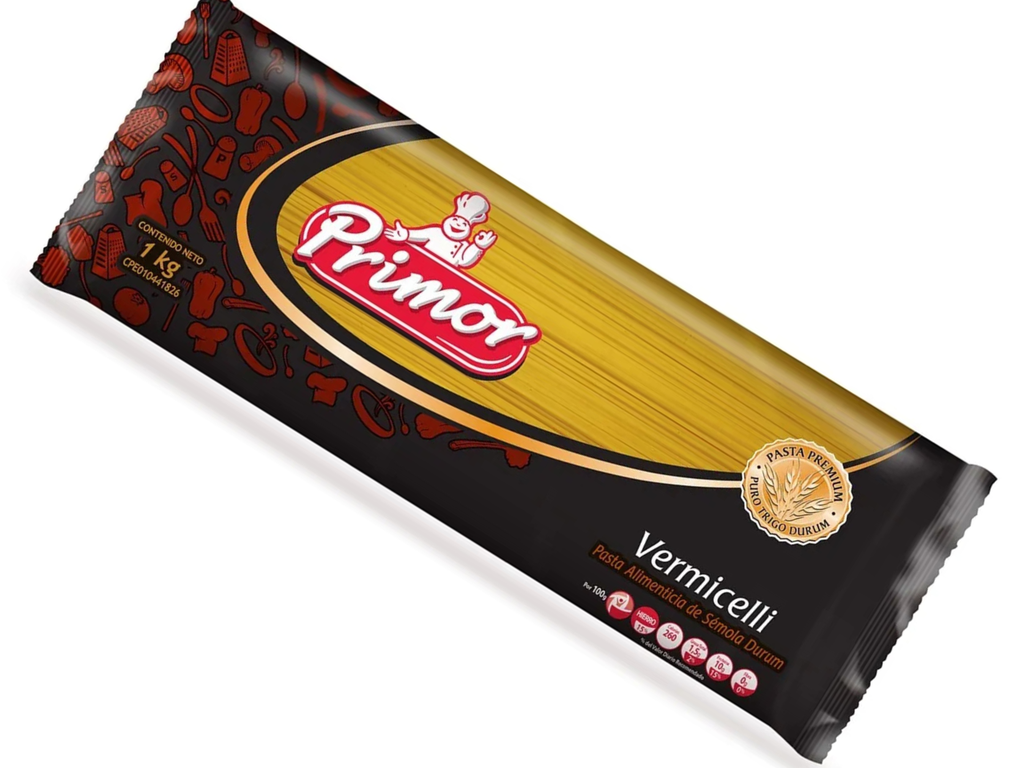 PRIMOR PASTA LARGA VERMICELL 500Gx12UN
