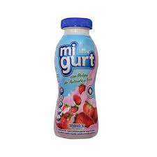 YOGURT FRUTA FRESA MIGURT 250GX24UND