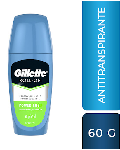GILLETTE DESODORANTE ROLL-ON RUSH