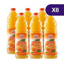 YUKERY NARANJADA PET 1,5Lx6UN