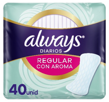 ALWAYS PROTECT DIARIOS C/ PERF 40 UND 97GX24UN