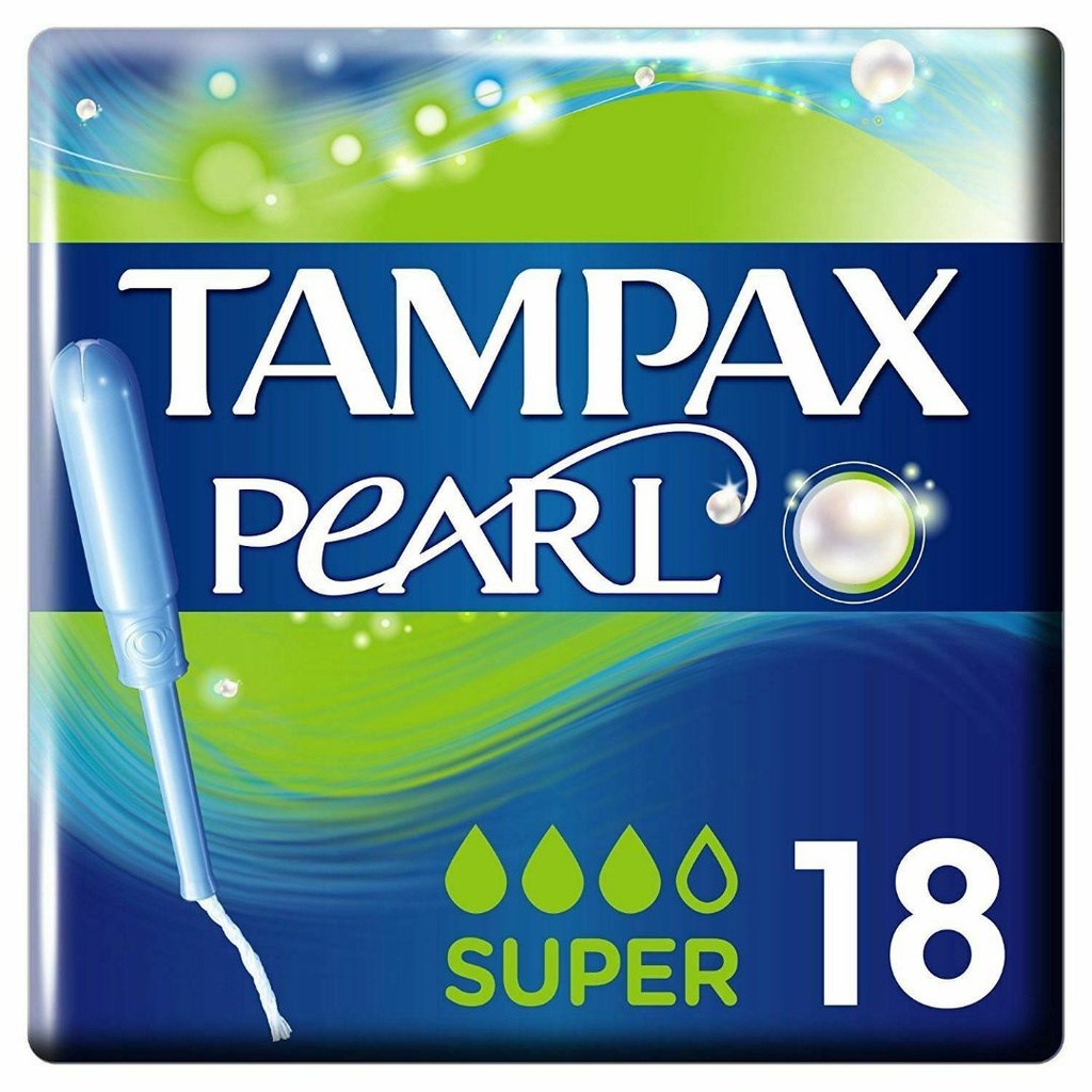 TAMPAX PEARL SUPER 18UND 90GX12UN