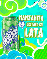 GOLDEN MANZANA LATA 355MLx24UN