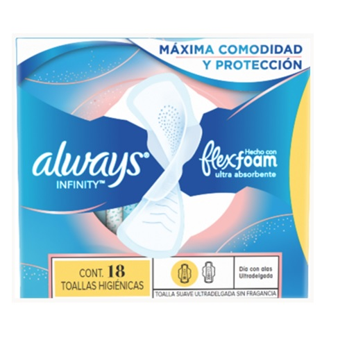 ALWAYS INFINITY DIA 18 UND 89GX12UN