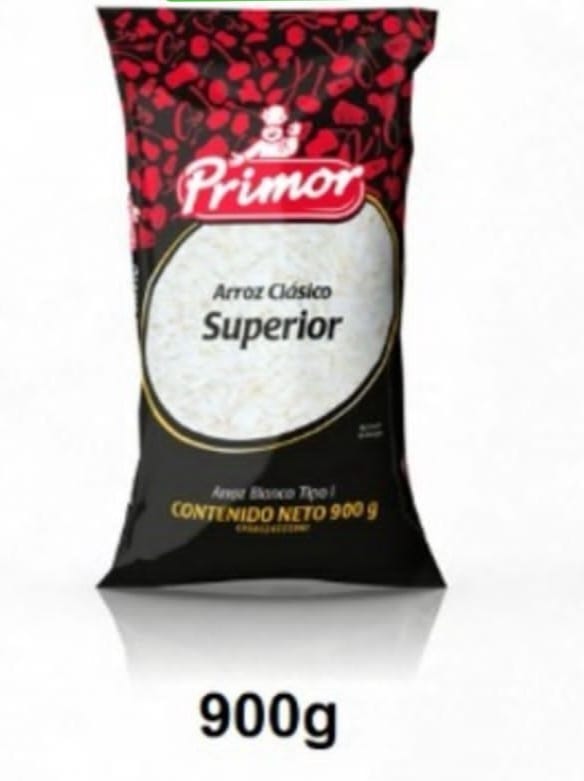 PRIMOR ARROZ CLÁSICO SUPERIOR 900Gx24UN