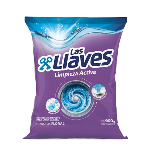 LAS LLAVES DET. L.ACTIVA FLORAL 900Gx20UN