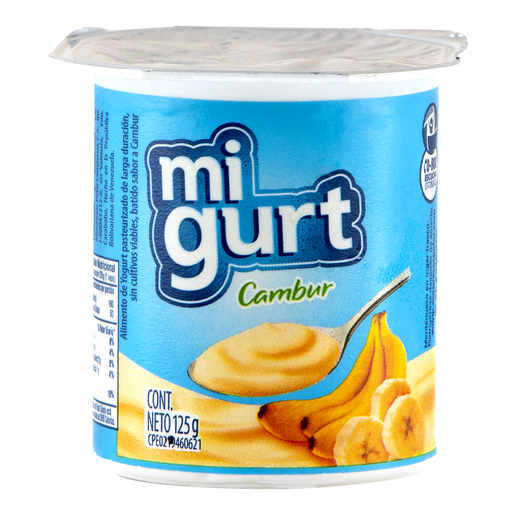 YOGURT SABOR CAMBUR MIGURT 125GX24UND
