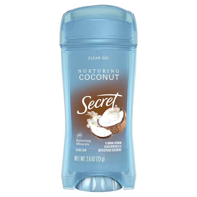 SECRET CLEARGEL COCONUT 45GX12UN