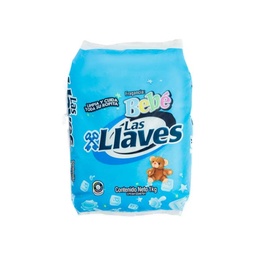 [L297] LAS LLAVES DETERGENTE BEBE 1KGx18UN