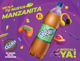 [1017632] GOLDEN MANZANA PET 1Lx6UN