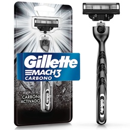 [80716175] GILLETTE MACH3 SISTEMA CARBONO 37GX30UN